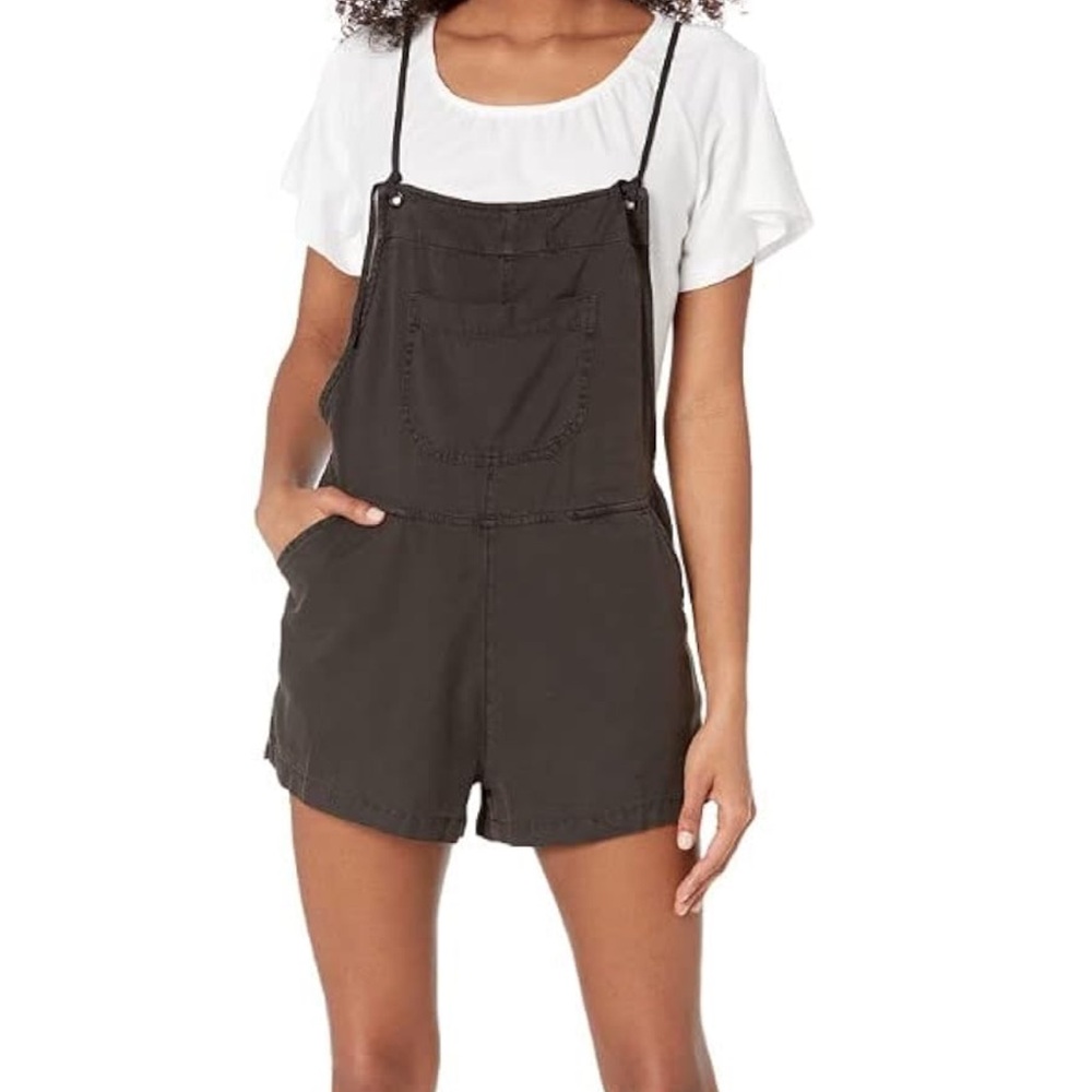 Billabong womens Out N About Short OverallRompers